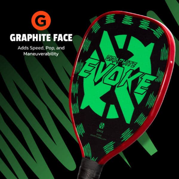 Evoke Tear Drop Graphite Pickleball Paddle