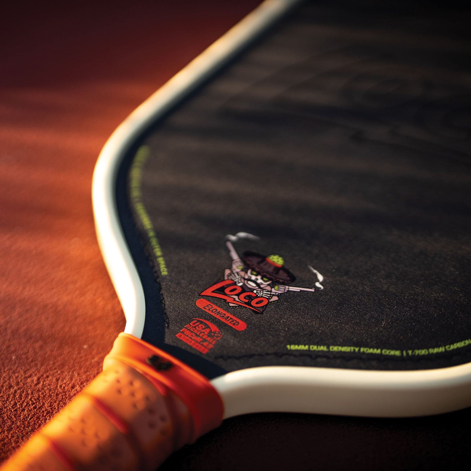 The Loco 16mm Pickleball Paddle- Elongated