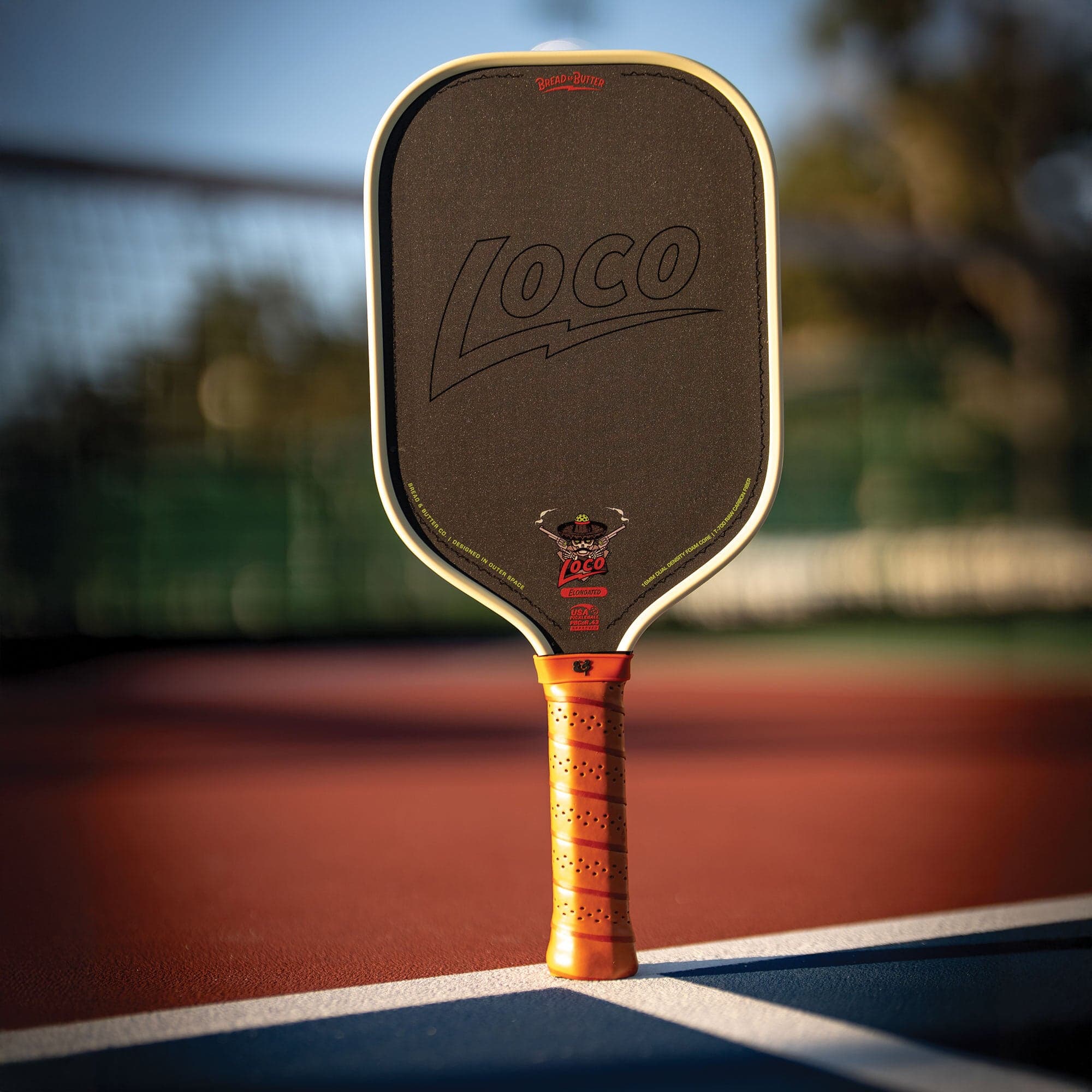 The Loco 16mm Pickleball Paddle- Elongated